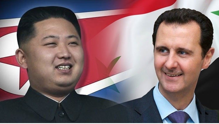 أول رسالة من زعيم كوريا الشمالية للرئيس الأسد بعد العدوان الأمريكي على سوريا