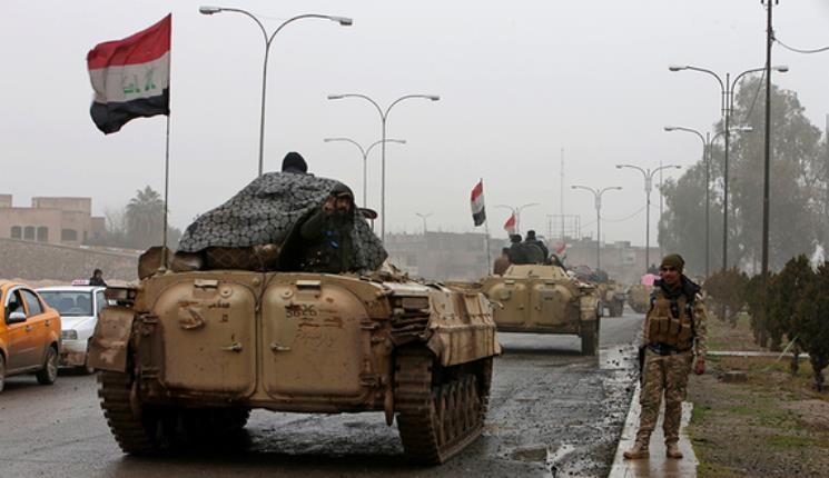 القوات العراقية تعلن تحرير 70 بالمئة من الساحل الأيمن لمدينة الموصل