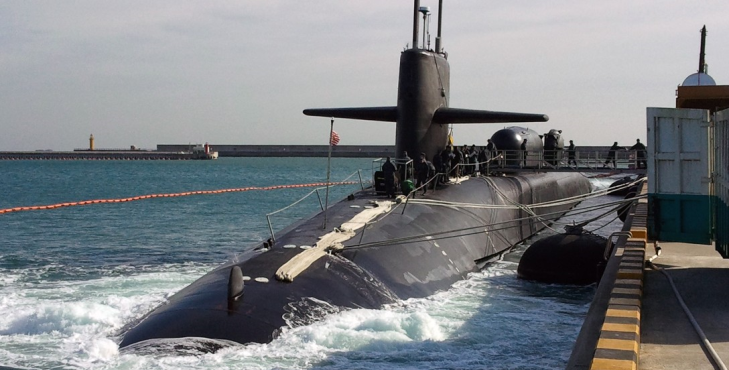 EEUU envía submarino nuclear a Corea del Sur