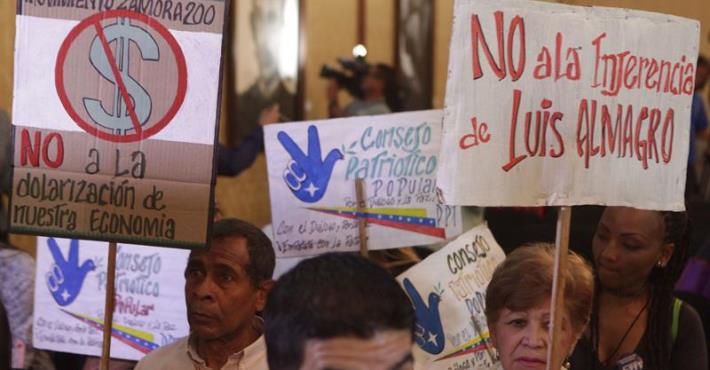 76% de los venezolanos desaprueban una intervención extranjera
