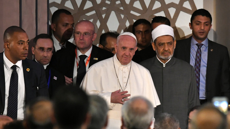 بابا الفاتيكان: تحيا مصر أم الدنيا