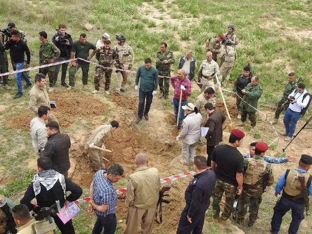 العثور على مقبرة جماعية لضحايا داعش في محافظة ديالى العراقية