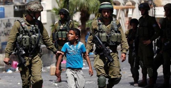 Fuerzas israelíes arrestaron a más de 300 niños palestinos en tres meses