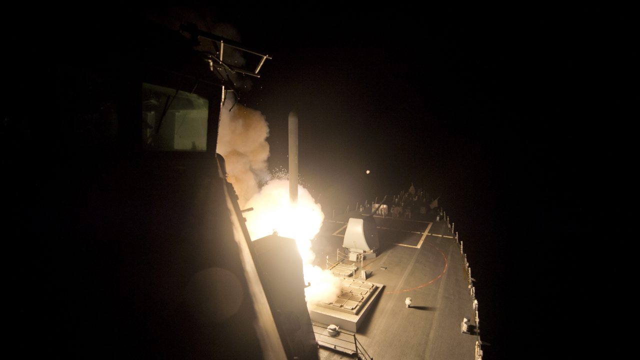 US Launches Aggression on Syria, Cruise Missiles Hit Base