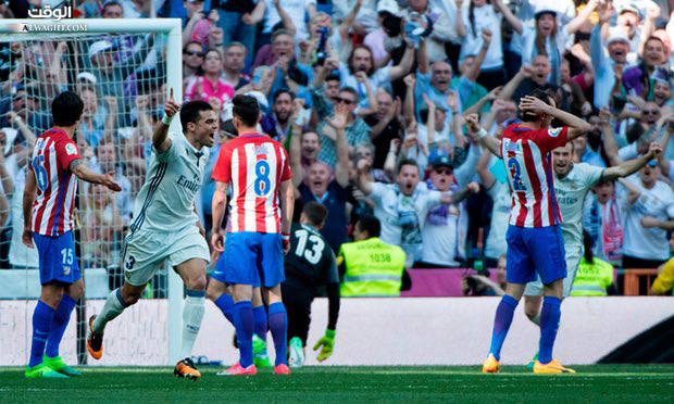 بالصور: درب الريال ينتهي بالتعادل مع أتلتيكو مدريد