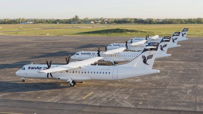 طهران تستلم 4 طائرات "ATR 72-600" فرنسية