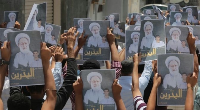 Bahreiníes reiteran su apoyo al sheij Qasem