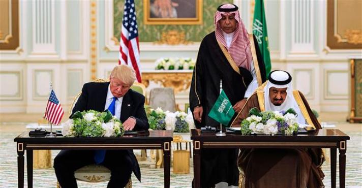 EEUU y Arabia Saudí firman acuerdos de armas por valor de $110 mil millones