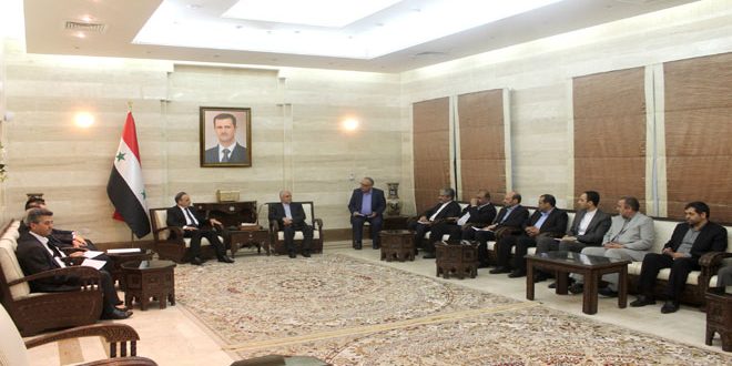 Syria, Iran Discuss Improved Economic Ties