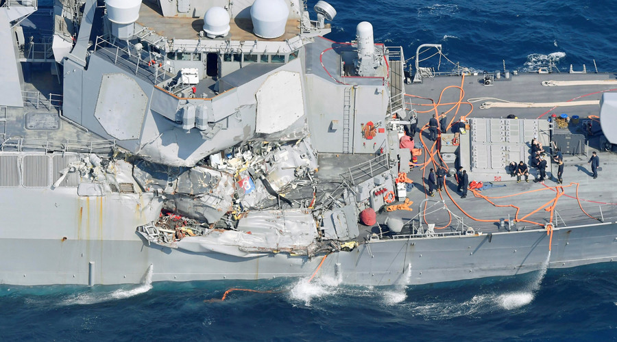 Seven US Navy Sailors Dead after US Warship Collision off Japan Coast