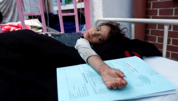 اليونيسيف: عدد الإصابات بوباء الكوليرا تجاوز 300 ألف حالة في اليمن