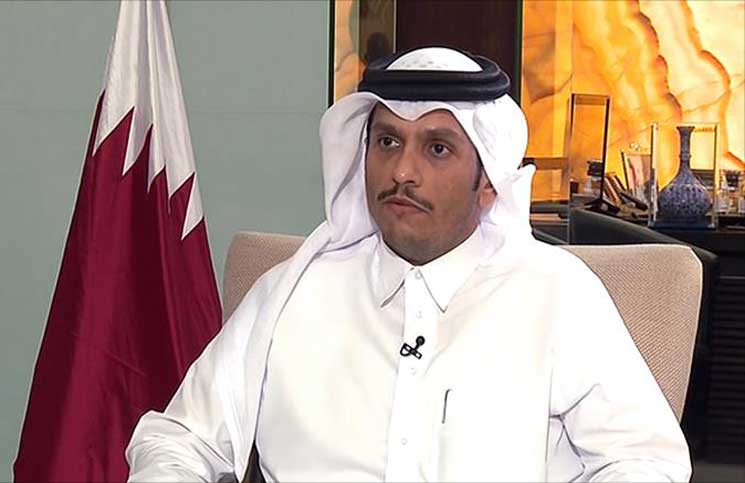 قطر: الأزمة مع الدول الأربع بنيت على فبركات إعلامية