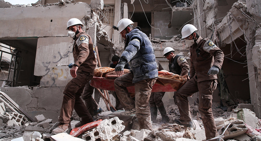 White Helmets Proxy to Defame Syrian Govt: Russia