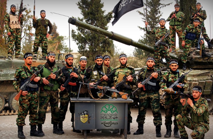 جيش الاسلام يعلن حل نفسه في الغوطة الشرقية