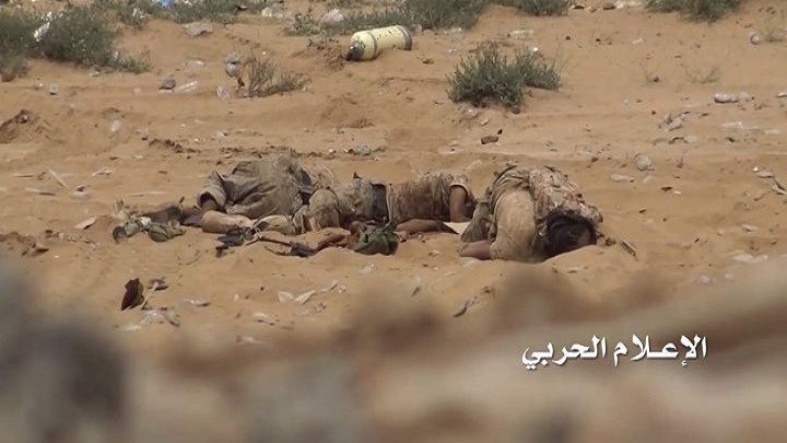 الجيش اليمني واللجان يدمران مواقع سعودية ويقتلان مرتزقة