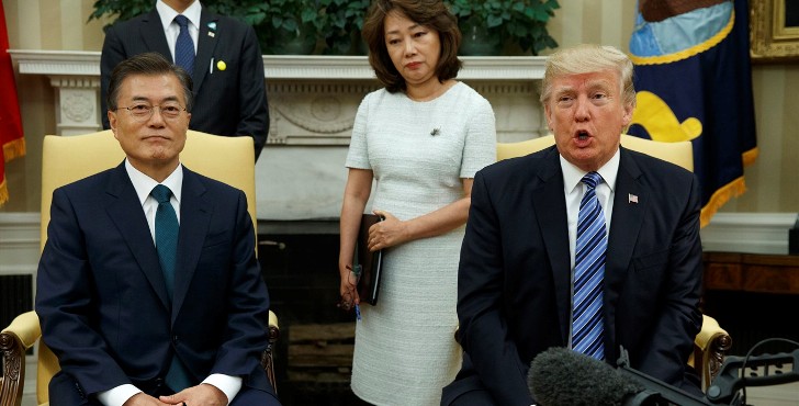 Trump: Se acaba la paciencia con Corea del Norte