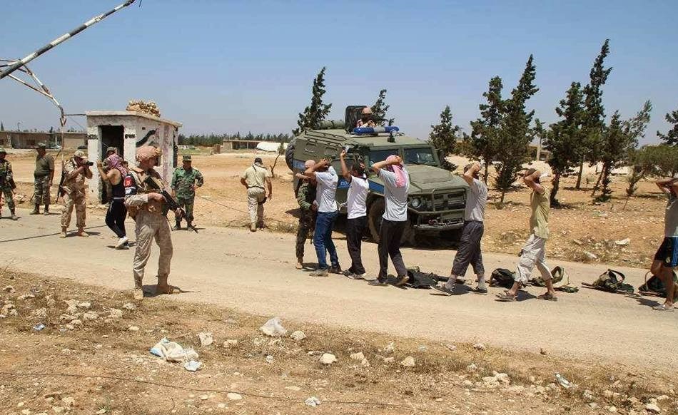 More Militants Surrender to Syrian Army