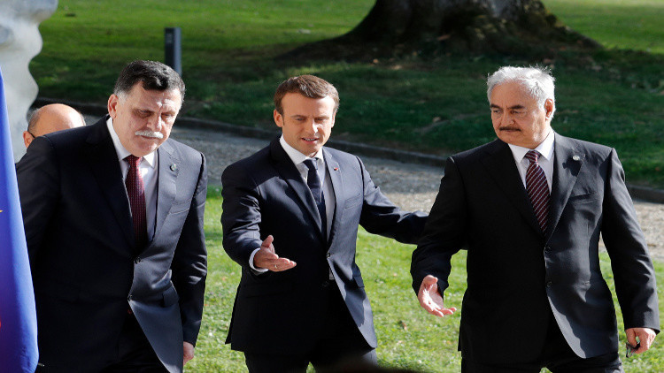 الرئيس الفرنسي: حل الأزمة الليبية سيساهم بشكل بمعالجة طلبات اللجوء