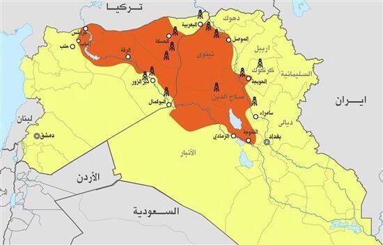 هذا ما تبقى بيد تنظيم داعش بعد ان كان يسيطر على 40 بالمئة من العراق