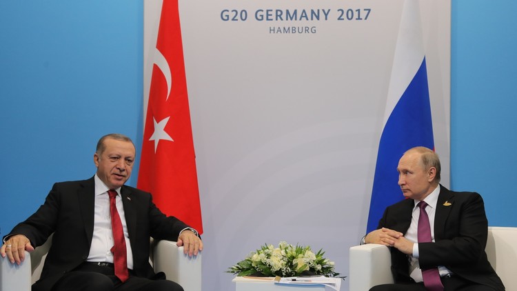 بوتين  لأردوغان: لتركيا دور في التقدم الذي تشهده التسوية السورية