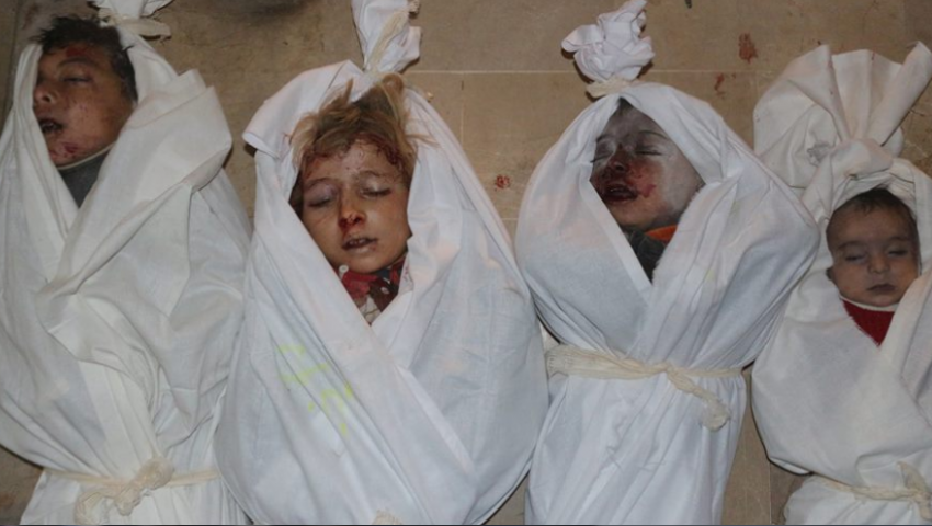 مقتل عشرات الأطفال بمجزرة جديدة للتحالف الدولي في مدينة الرقة