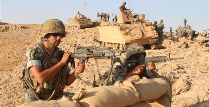 Ejército libanés lanza operaciones antiterroristas cerca de la frontera siria