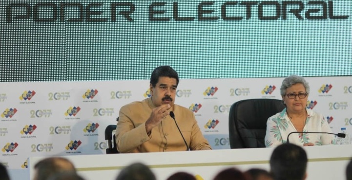 Maduro rechaza nuevas sanciones de EEUU tras la Constituyente