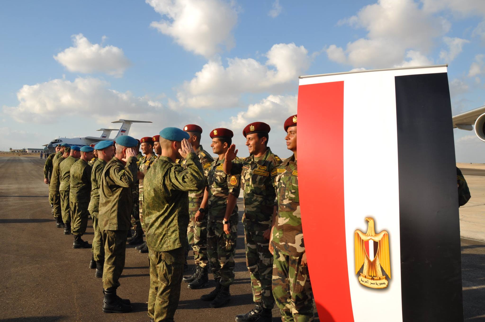 مناوارت عسكرية مشتركة بين مصر وروسيا بعنوان "حماة الصداقة-2017"