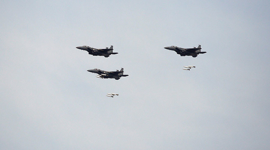S Korea Holds Bombing Drill Stimulating Destruction of N Korea Leadership