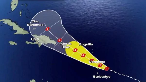 Puerto Rico y República Dominica, en estado de emergencia por el huracán María