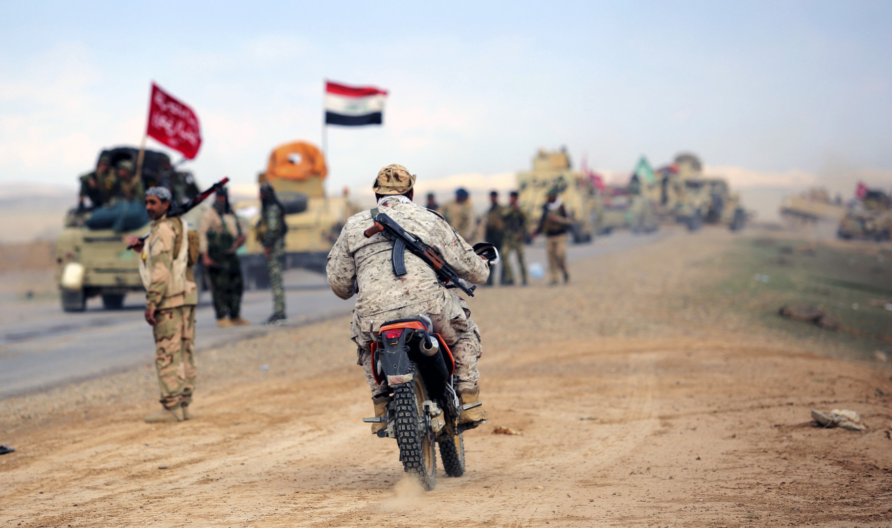 الجيش العراقي يضع غرب الأنبار نصب عينيه