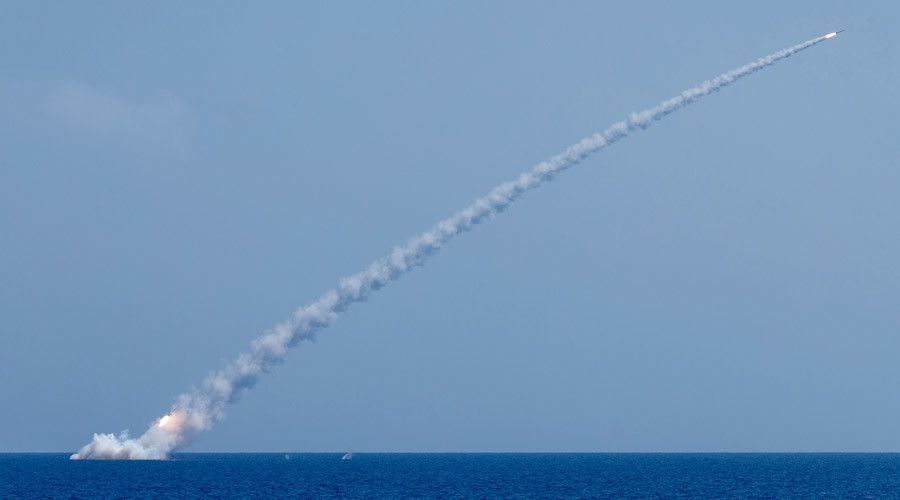 Russian Kalibr Cruise Missiles Hit Terrorists in Syria’s Idlib