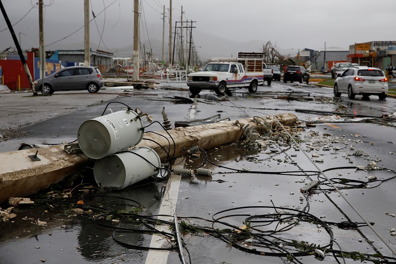 Puerto Rico sufre la mayor catástrofe de su historia moderna tras el paso del huracán María