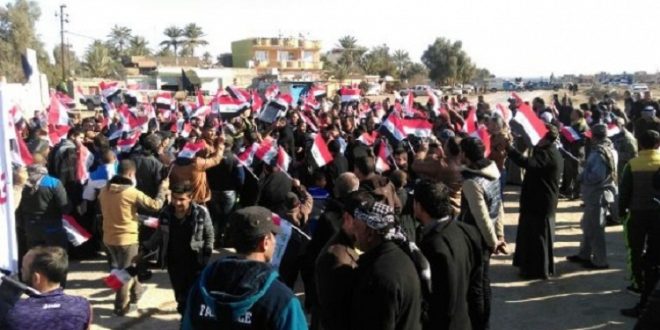 مظاهرات حاشدة في محافظة ديالى العراقية رافضاً للاستفتاء