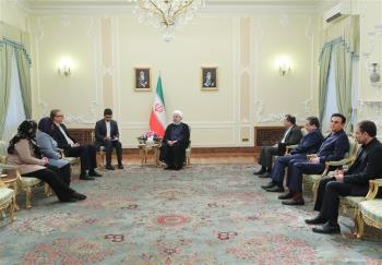 روحاني يأمل أن يؤثر قرار محكمة العدل الدولية المؤقت على تصرفات أمريكا غير القانونية