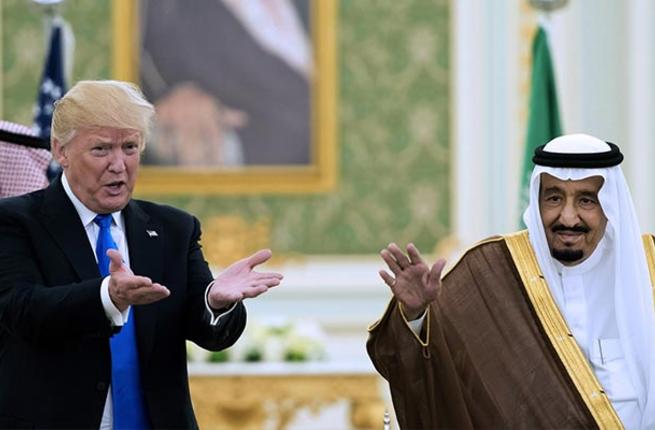 ترامب للملك السعودي: لن تبقى في السلطة أسبوعين من دون حمايتنا