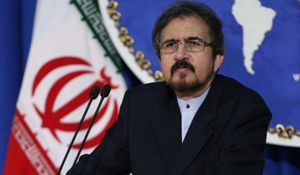 قاسمي يؤكد أن طهران لن تسمح لأمريكا بتحقيق أهدافها البغيضة