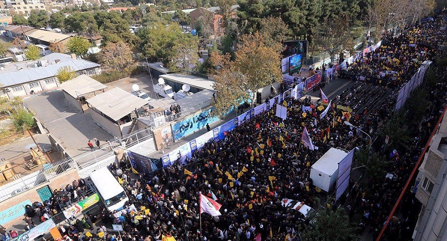 Iranians Mark Anniversary of US Embassy Takeover