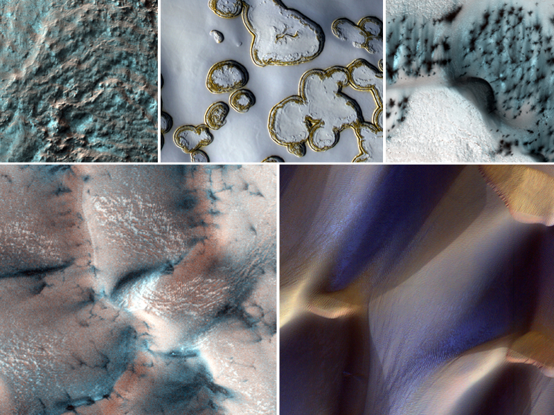 ناسا تنشر صور المريخ الشتوية