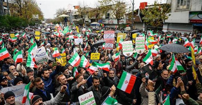 Cientos de miles de iraníes se manifiestan para repudiar recientes disturbios