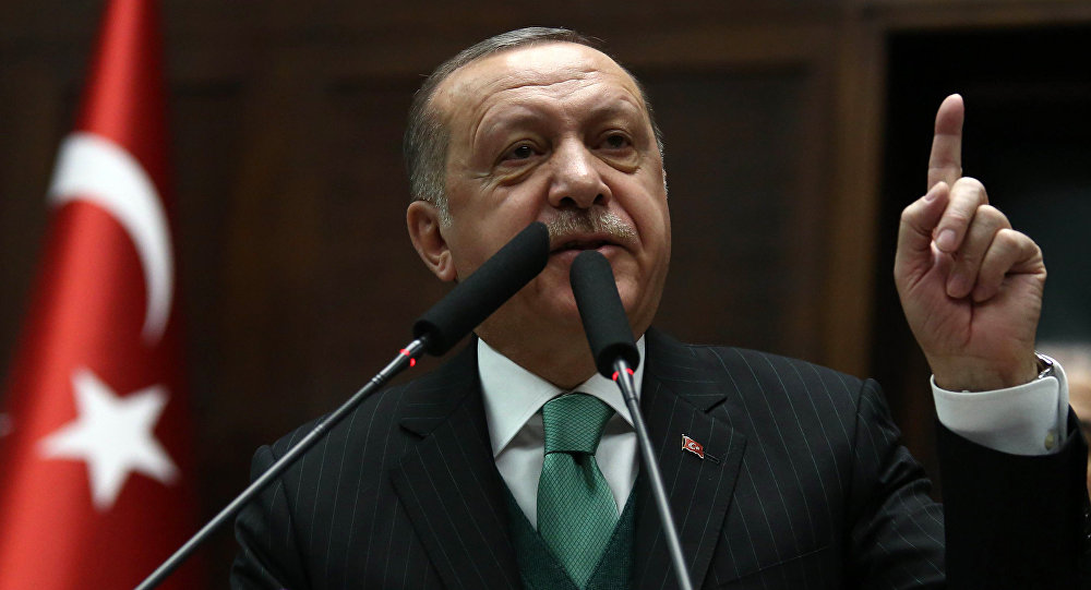 تركيا وعلى لسان رئيسها تعلن سقوط مروحية عسكرية في عفرين وتتوعد بالرد