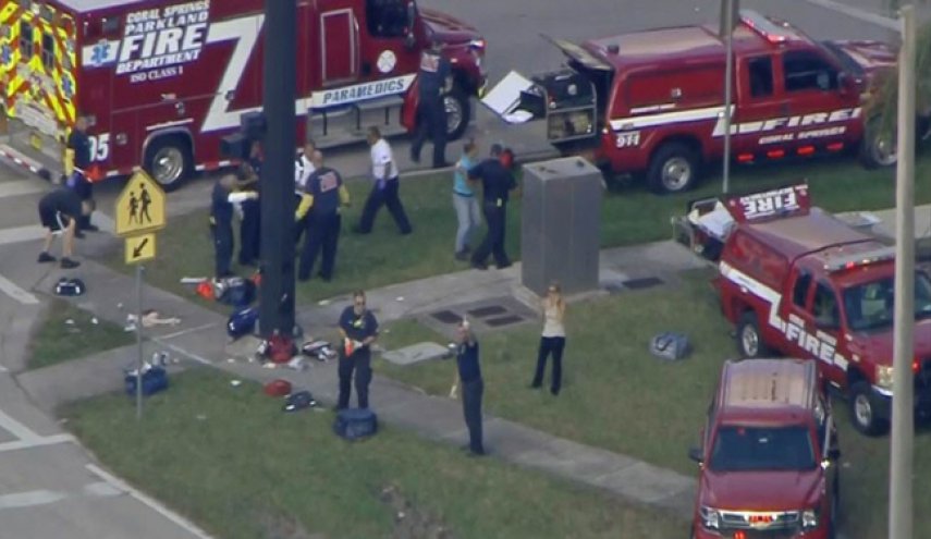 17 قتيلاً في هجوم مسلح على مدرسة في ولاية فلوريدا الأمريكية