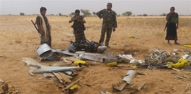 Yemeni Forces Down Saudi Spy Drone over Saada