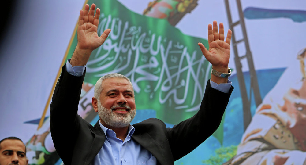 حماس ترد على ادراج اسماعيل هنية على قائمة الارهاب الامريكية