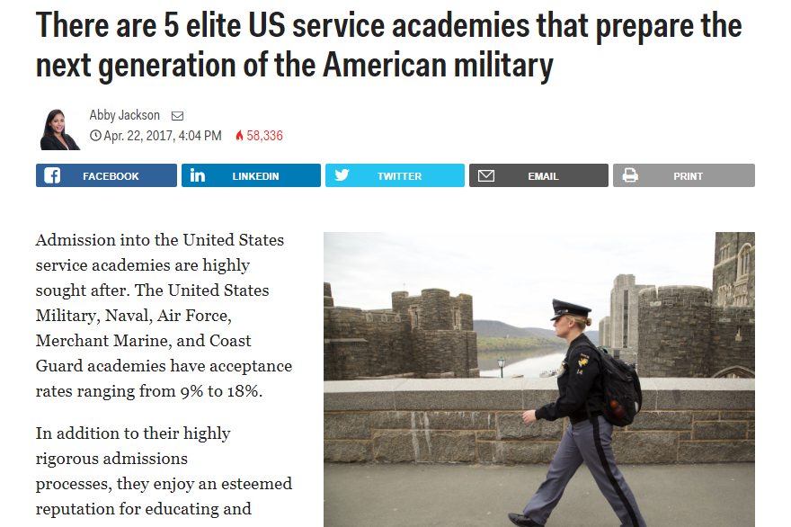 تعرف على الأكاديميات العسكرية الامريكية التي تعدّ الجيل القادم للبنتاغون