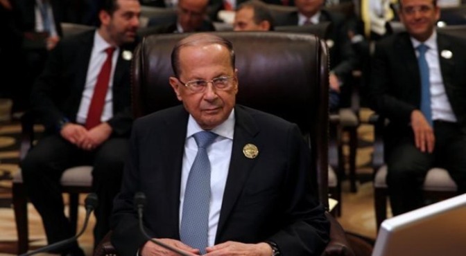 Aoun: Fuerzas Armadas de El Líbano están listas para enfrentar a Israel