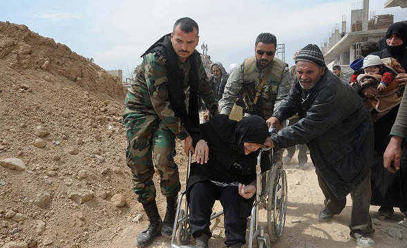 بالصور... الجيش السوري يحرّر آلاف المدنيين في الغوطة الشرقية