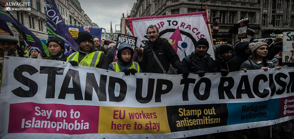 Protest Held in London to Condemn Racism Across Europe