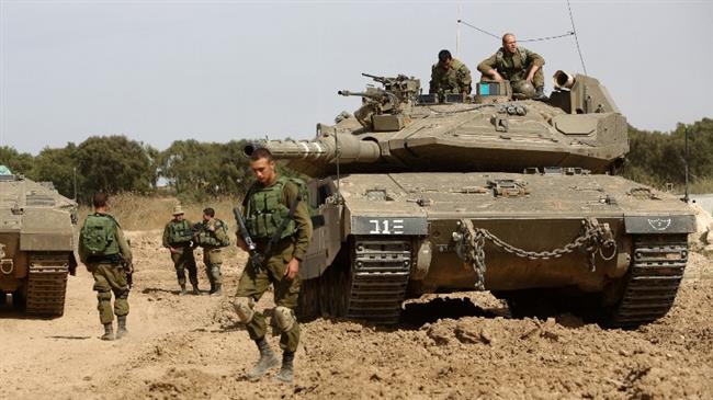 Israeli Regime Tanks Shell Besieged Gaza Strip
