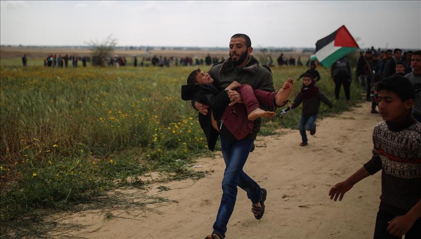 Israeli Regime Forces Kill 17 Palestinians on Land Day Protests